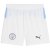 Puma Manchester City Home Shorts 2025 2026 Juniors White