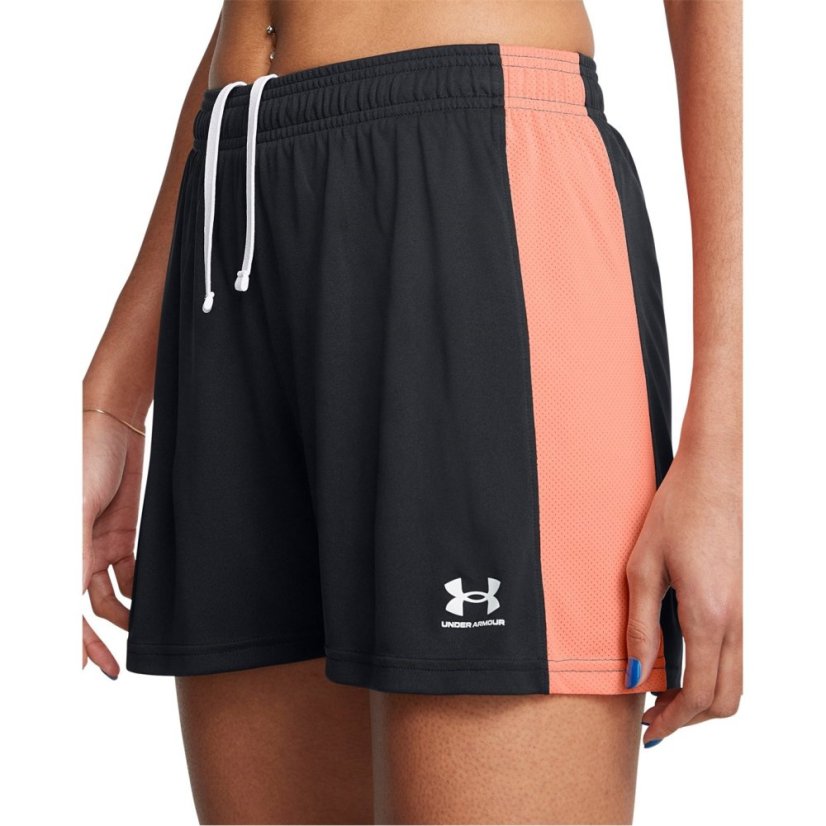 Under Armour Women's Knitted Fleece Jogger Shorts Black