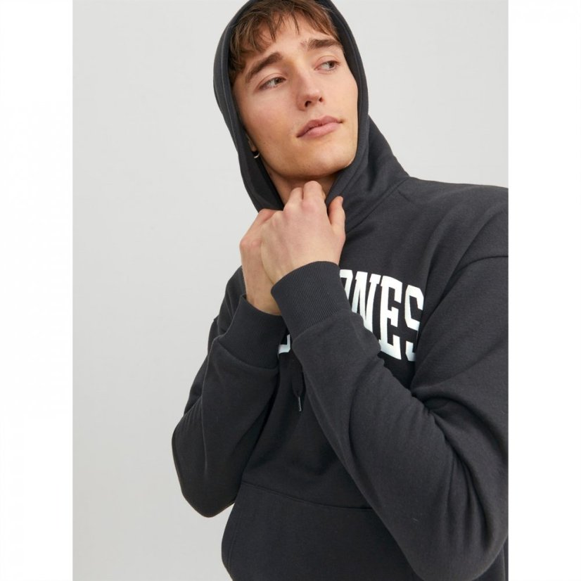 Jack and Jones Josh Hoodie Black