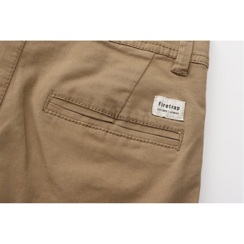Firetrap Chino Trousers Juniors Khaki