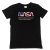 Dětské tričko NASA Worm Logo Black
