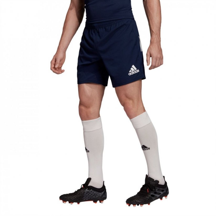 adidas Rugby pánske šortky Conavy/White