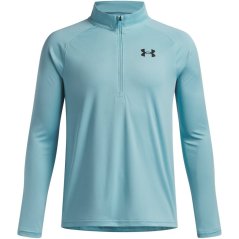 Under Armour Tech™ 2.0 ½ Zip Juniors Ether Blue