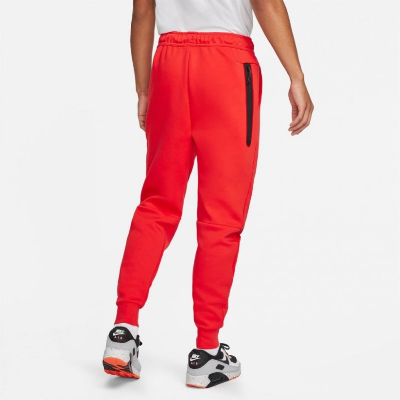 Nike Tech Fleece Mens Joggers Crimson/White