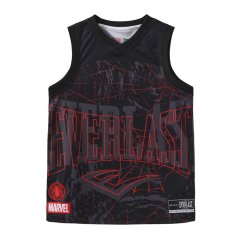 Everlast Spiderman V-Neck Vest Juniors Black