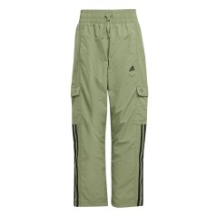 adidas J Jam Wv Crg Pn Cargo Trousers Unisex Kids Green/Black
