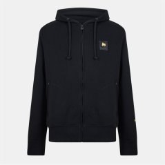 Money Men's Patch Zip Hoodie Black