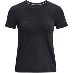 Under Armour Women's Seamless Stride Short-Sleeve Performance Running Top Black