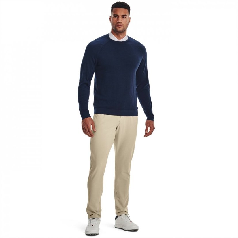 Under Armour Intelliknit Crew Sweater Mens Blue
