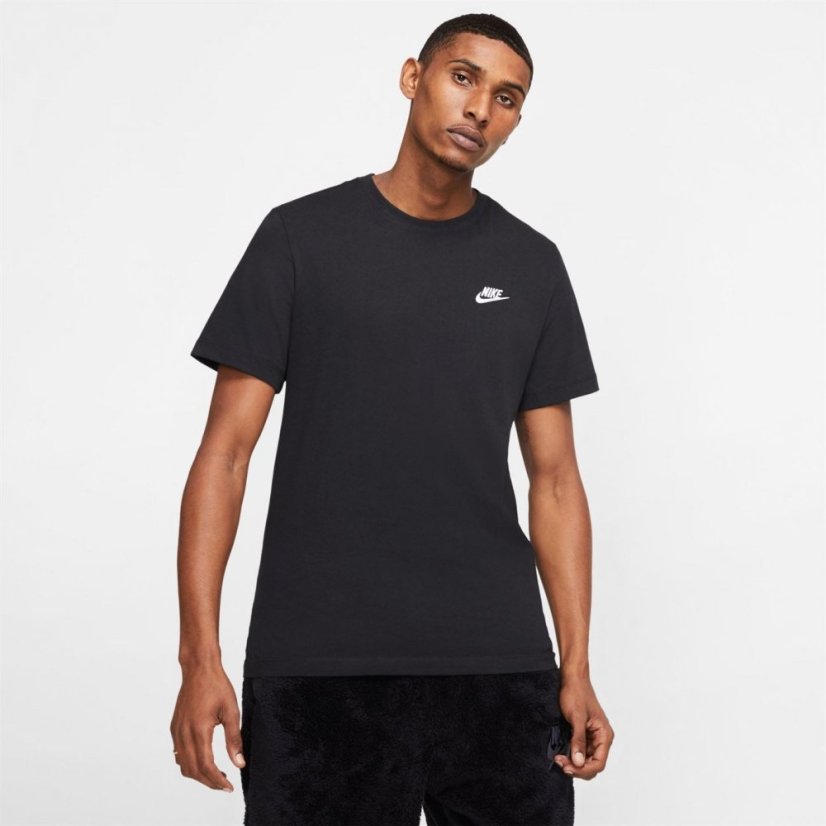 Nike Sportswear Club Men's T-Shirt Black