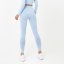 USA Pro Core High Rise Seamless Tights Womens Brunera Blue