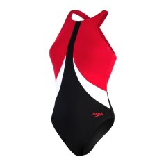 Speedo Women's One Piece Swimsuit Black/Red