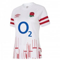 Umbro England Rugby Home Replica Shirt 2022/2023 Womens White