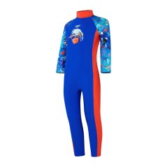 Speedo Prnt Ls AI1 In99 Blue/Orange