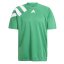 adidas Fortore 23 Football Shirt Mens Green/White