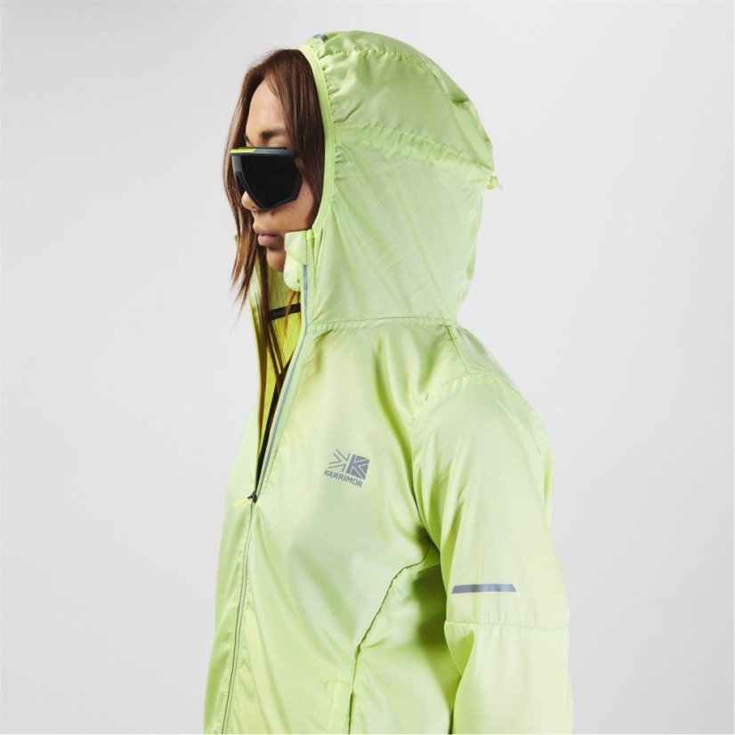 Karrimor Performance Running Jacket Womens Zesty Green