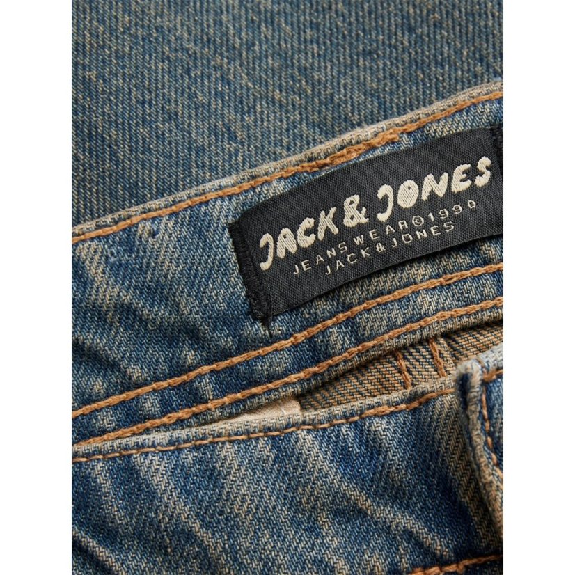 Jack and Jones J&J Eddie Wade Relaxed Fit Jeans Blue Denim