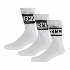 Ben Sherman Sherman 3 Pack Sport Socks Mens White