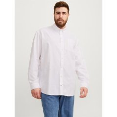 Jack and Jones Oxford Shirt Mens Plus Size White