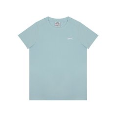 Slazenger Junior Boys Plain Tee shirt Powder Blue