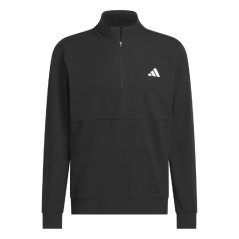 adidas Men's Ultimate 365 Tour 1/4 Pullover Sweatshirt black
