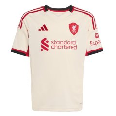 adidas Liverpool Away Shirt 2025 2026 Juniors White