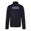 Puma Finesse Performance Quarter Zip Drill Top Junior Navy/Apple