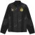 Puma Men's Borussia Dortmund Licensed Rain Anorak Jacket Black/Yellow
