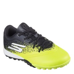Skechers Razor Jr Youth Tf Astro Turf Football Boots Boys Yellow/Black