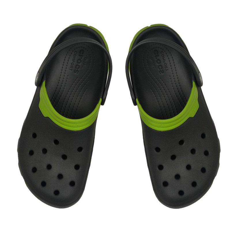 Crocs Duet Max Clog Unisex Sandals Graphite/Volt G