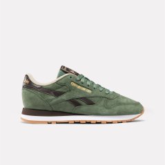 Reebok Classic Leather Mens Trainers Escape Green