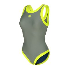 Arena Womens Bold Lines Swimsuit Sage-Artic Lime