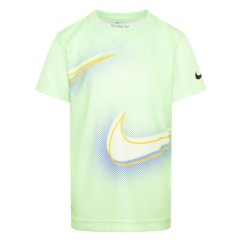 Nike Stacked Up Swoosh T-Shirt Green