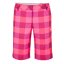 Puma (14) Golf Plaid Tech Short Womens Pink