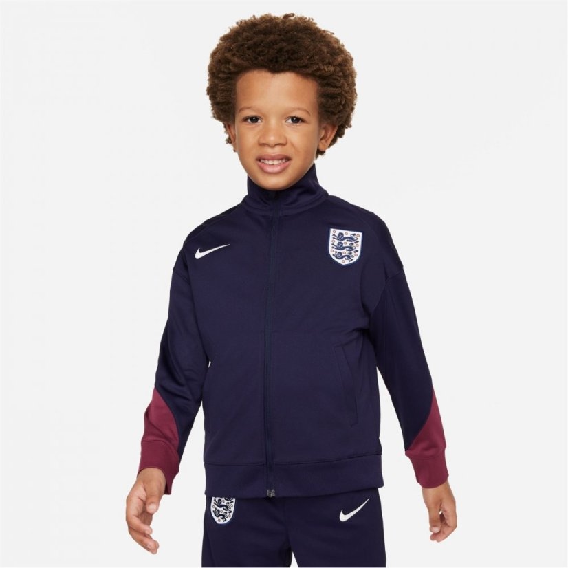 Nike England Strike Tracksuit 2024 Infants Purple Ink