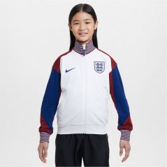 Nike England Academy Pro Anthem Jacket 2024 Juniors White/Red/Blue