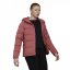 adidas Helionic Hooded Down Jacket Womens Wonder Red