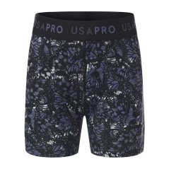 USA Pro USA Pro 3 Inch Training Shorts Junior Girls Black Butterfly