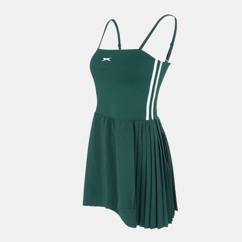Slazenger Asy Tennis Dress Forest Green