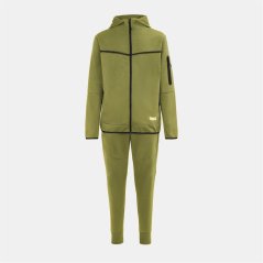 Lonsdale Track Suit Mens Olive