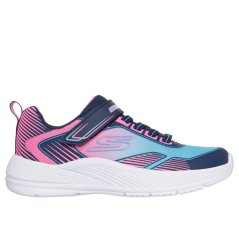 Skechers Microspec Runners Child Girls Blue/Pink