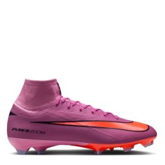 Nike Zoom Mercurial Superfly 10 Pro Adults Firm Ground Football Boots Pink/Black
