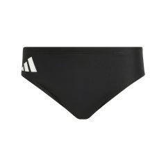 adidas Men's Solid Swimming Trunk Black/White