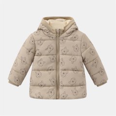 Character Unisex Kids Windproof Long Sleeve Padded Puffer Jacket Winnie