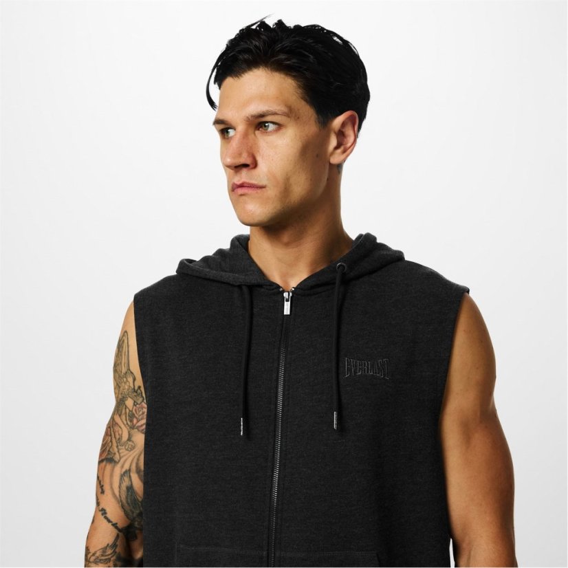 Everlast Box Sleeveless pánská mikina Charcoal