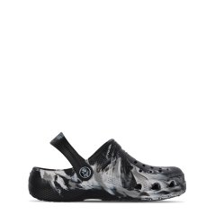Hot Tuna Cloggs Childrens Black Marble
