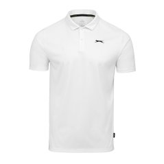 Slazenger Golf Solid Polo Mens White