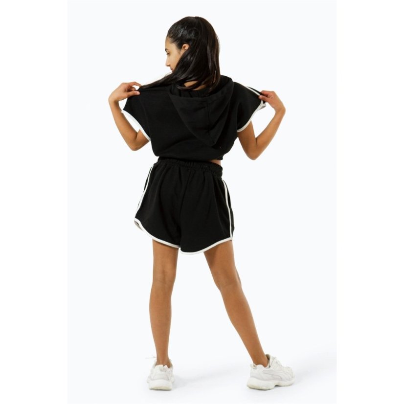 Hype Fleece Jogger Shorts Black