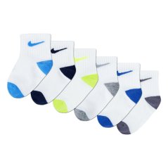 Nike Pop colour Quarter Socks University Blue