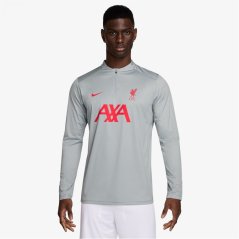 Nike Liverpool Strike Third Drill Top Adults Grey/Yellow